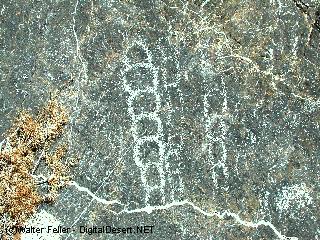 petroglyph picture, death valley