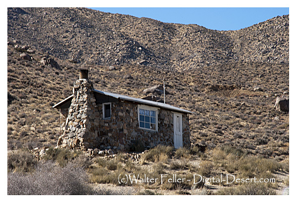 Geologist's cabin in Butte Valley near Anvil Spring and Striped Butte