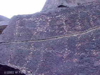 indian rock drawing