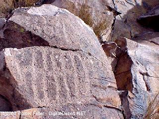 Petroglyph, Mojave Desert