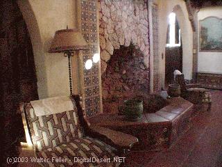 Scotty's Castle, living room photo