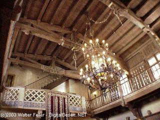 Scotty's Castle, living room photo