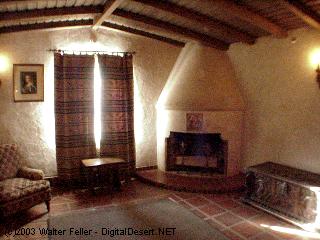 Scotty's Castle, living room photo