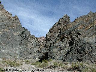 Death Valley photo, Titus Canyon