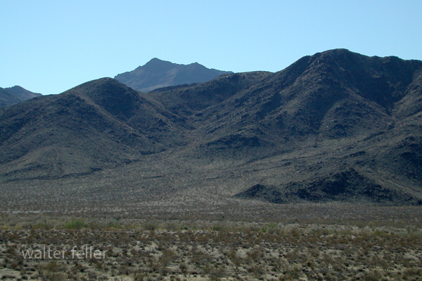 Piute Mountains Wilderness, south of route 40, Mojave Desert